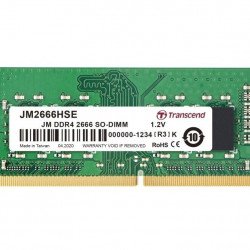RAM памет за лаптоп TRANSCEND 32GB JM DDR4 2666Mhz SO-DIMM 2Rx8 2Gx8 CL19 1.2V