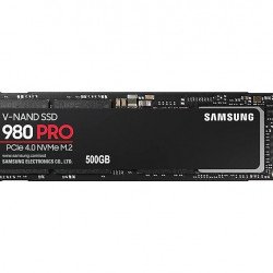 SSD Твърд диск SAMSUNG 980 PRO, 500GB, M.2 Type 2280, MZ-V8P500BW