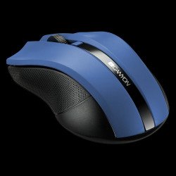 Мишка CANYON MW-5 2.4GHz wireless Optical Mouse with 4 buttons, DPI 800/1200/1600, Blue, 122*69*40mm, 0.067kg