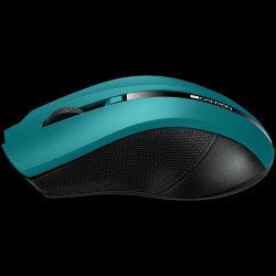 Мишка CANYON MW-5 2.4GHz wireless Optical Mouse with 4 buttons, DPI 800/1200/1600, Green, 122*69*40mm, 0.067kg