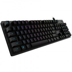 Клавиатура LOGITECH LOGITECH G512 CARBON LIGHTSYNC RGB Mechanical Gaming Keyboard with GX Red switches-CARBON-US INT L-USB-IN