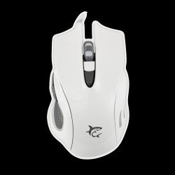 Мишка SBOX WHITE SHARK GM-1605W :: Геймърска мишка Hercules, 4800dpi, бяла