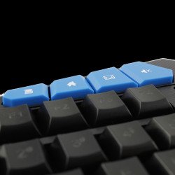 Клавиатура SBOX WHITE SHARK GK-1621B :: Геймърска клавиатура Shogun, синя подсветка