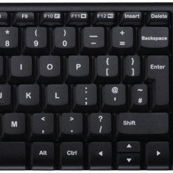 Клавиатура LOGITECH Kомплект безжични клавиатура с мишка Logitech MK220, Черна