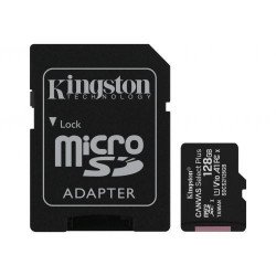 Флаш памет KINGSTON Карта памет KINGSTON 128GB Micro SD HC Card Class 10 Canvas Select Plus SDCS2/128GB