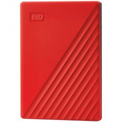 Външни твърди дискове WD HDD External WD My Passport (2TB, USB 3.2) Red