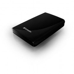 Външни твърди дискове VERBATIM 2TB 2,5  Store  n  Go Portable Hard Drive, USB 3.0 - Diamond Black
