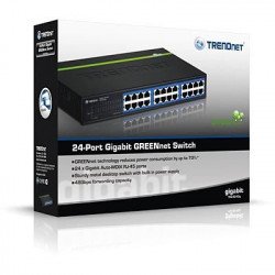 Мрежово оборудване TRENDnet TEG-S24DG :: 24-Port Gigabit GREENnet Switch