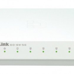 Мрежово оборудване DLINK Суич D-Link GO-SW-5G/E, 5 портов 10/100/1000