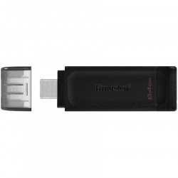USB Преносима памет KINGSTON Kingston 64GB USB-C 3.2 Gen 1 DataTraveler 70 EAN: 740617305302