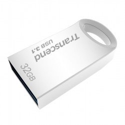 USB Преносима памет TRANSCEND Transcend 32GB JETFLASH 710, USB 3.1, Silver Plating