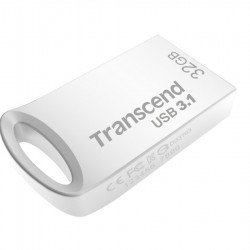 USB Преносима памет TRANSCEND Transcend 32GB JETFLASH 710, USB 3.1, Silver Plating