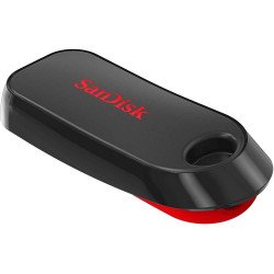 USB Преносима памет SANDISK USB памет SanDisk Cruzer Snap, USB 2.0, 128GB, Черен