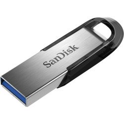 USB Преносима памет SANDISK USB памет SanDisk Ultra Flair, USB 3.0, 128GB, Сребрист