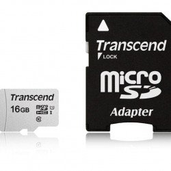 Флаш памет TRANSCEND Transcend 16GB microSD UHS-I U1 (with adapter)