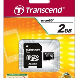 Флаш памет TRANSCEND Transcend 2GB microSD (with adapter)