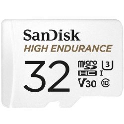 Флаш памет SANDISK Карта памет SANDISK High Endurance, microSDXC, 32GB, U3, 100 Mb/s, SD адаптер