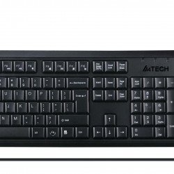 Клавиатура A4TECH Комплект клавиатура и мишка A4tech 4200N, Безжичен, мишка V-track, Черен