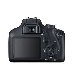 Цифров Фотоапарат CANON Canon EOS 4000D, black + EF-s 18-55 mm DC III + EF 75-300 mm f/4.0-5.6 III