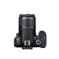 Цифров Фотоапарат CANON Canon EOS 4000D, black + EF-s 18-55 mm DC III + EF 75-300 mm f/4.0-5.6 III