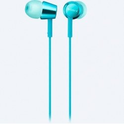 Слушалки SONY Sony Headset MDR-EX155AP, blue