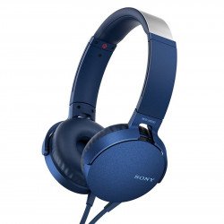 Слушалки SONY Sony Headset MDR-XB550AP, blue