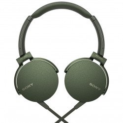 Слушалки SONY Sony Headset MDR-XB550AP, green