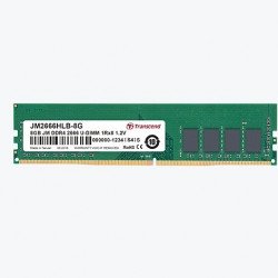 RAM памет за настолен компютър TRANSCEND 8GB JM DDR4 2666Mhz U-DIMM 1Rx8 1Gx8 CL19 1.2V