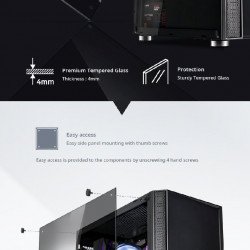 Кутии и Захранвания ZALMAN Кутия за компютър Case ATX - R2 BLACK