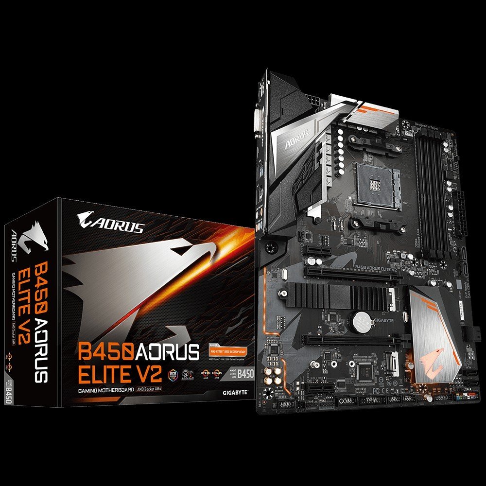 Дънна платки GIGABYTE B450 AORUS ELITE V2 /AM4