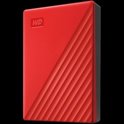 Външни твърди дискове WD HDD External WD My Passport (4TB, USB 3.2) Red