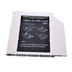 Аксесоари за лаптопи MAKKI кади Laptop Caddy 9.0mm SATA3 HD9001-SS