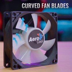 Охладител / Вентилатор AEROCOOL вентилатор Fan 80 mm - Frost 8 - Fixed RGB - ACF1-FS10117.11