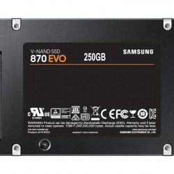 SSD Твърд диск SAMSUNG 870 EVO SATA 2.5”, 250GB, SATA 6 Gb/s, MZ-77E250B/EU