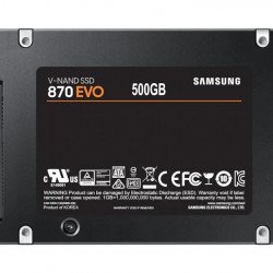 SSD Твърд диск SAMSUNG 870 EVO SATA 2.5”, 500GB, SATA 6 Gb/s, MZ-77E500B/EU