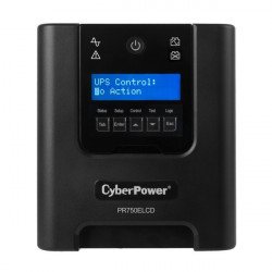 UPS и токови защити CyberPower PR750ELCD :: UPS с LCD дисплей, професионална серия