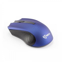 Мишка SBOX WM-373BL :: Безжична оптична мишка, 800 DPI, Синя