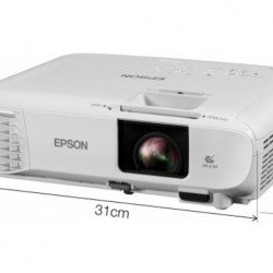 Мултимедийни проектори EPSON Epson EB-FH06, Full HD 1080p (1920 x 1080, 16:9), 3 500 ANSI lumens, 16 000:1, USB, 2x HDMI, VGA, Wireless 802.11b/g/n (optional), Lamp warr: 12 months or 1000 h, White