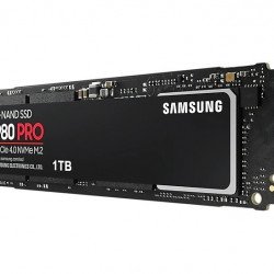 SSD Твърд диск SAMSUNG 980 PRO 1TB Int. NVMe M.2 2280, V-NAND 3bit MLC, Read up to 7000MB/s, Write up to 5000MB/s, Elpis Controller, Cache Memory 1GB DDR4