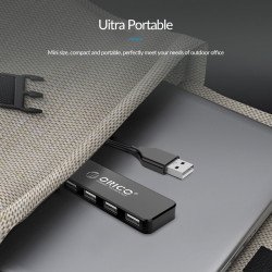 Аксесоари ORICO Хъб USB2.0 HUB 4 port Black - FL01-BK