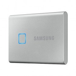 Външни твърди дискове SAMSUNG Portable SSD T7 Touch USB 3.2 2TB, Silver