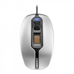 Мишка CHERRY Жична мишка CHERRY MC 4900, Fingerprint, USB, Сребрист/Бял