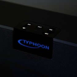 Колонка Typhoon TM001 :: Soundblaster безжични тонколони, Bluetooth, NFC, 2x 10 W