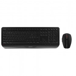 Клавиатура CHERRY безжичен комплект клавиатура с мишка CHERRY Gentix desktop
