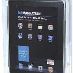 Електронна книга MANHATTAN 450256 :: калъф за iPad, Snap-Fit Smart Shell, Карбонови нишки
