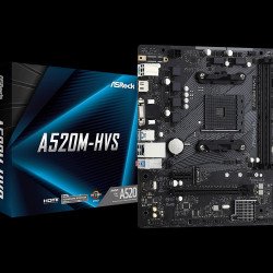 Дънна платка ASROCK A520M-HVS /AM4