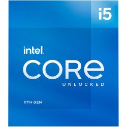 Процесор INTEL i5-11600K, 6 Cores 3.90Ghz (Up to 4.90Ghz) 12MB, 125W, LGA1200, BOX