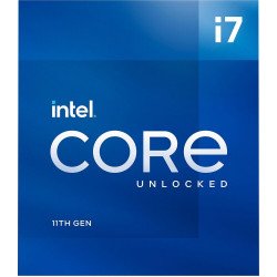Процесор INTEL i7-11700K, 8 Cores, 3.60Ghz (Up to 5.00Ghz), 16MB, 65W, LGA1200, BOX