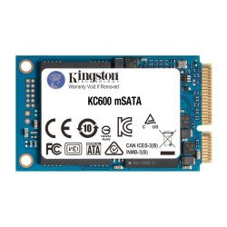 SSD Твърд диск KINGSTON KC600, 256GB, mSATA