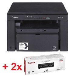Копири и Мултифункционални CANON Canon i-SENSYS MF3010 Printer/Scanner/Copier + 2x Canon CRG725 Toner Cartridge